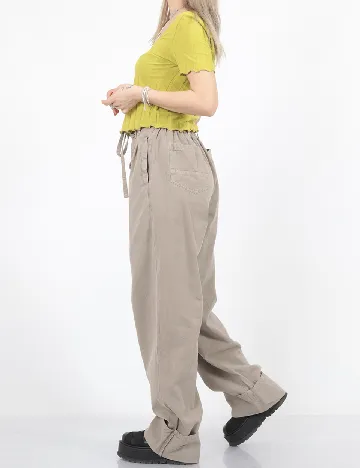 Pantaloni River Island, bej