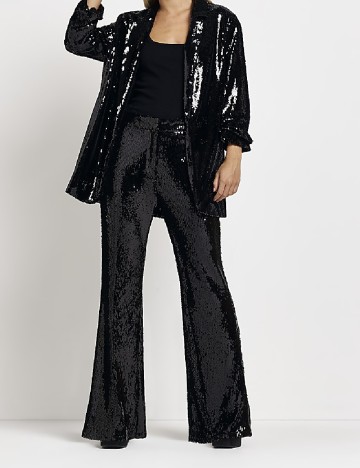 Pantaloni River Island, negru