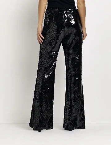 Pantaloni River Island, negru