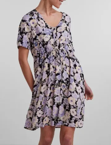 Rochie scurta PIECES MATERNITY, floral print Floral print