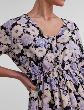 Rochie scurta PIECES MATERNITY, floral print