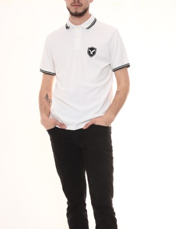 Tricou American Eagle, alb