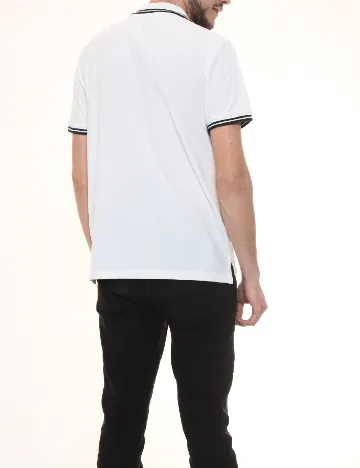 Tricou American Eagle, alb Alb