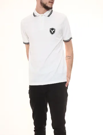 Tricou American Eagle, alb Alb