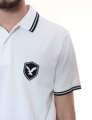 Tricou American Eagle, alb Alb
