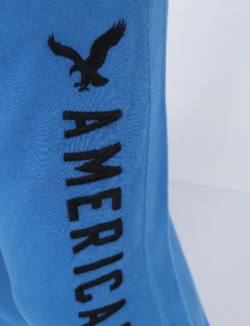 Pantaloni American Eagle, albastru Albastru