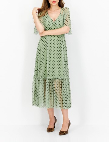 Rochie medie River Island, verde