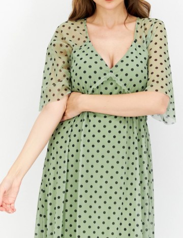 Rochie medie River Island, verde