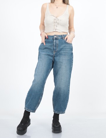 Blugi River Island, albastru