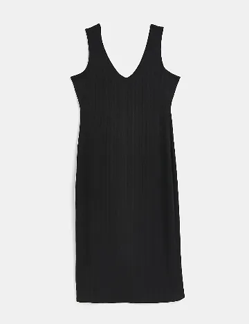 Rochie medie River Island Plus Size, negru Negru