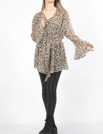 Bluza River Island, animal print Animal print