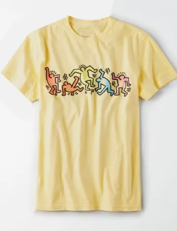 Tricou American Eagle, galben