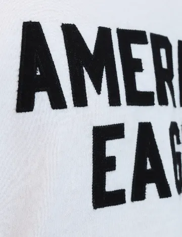 Tricou American Eagle, alb Alb