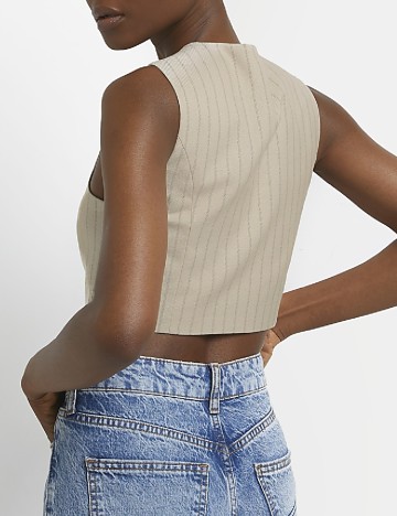 Top River Island, maro deschis