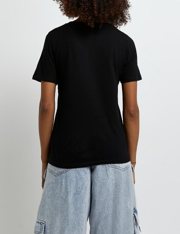 Tricou River Island, negru