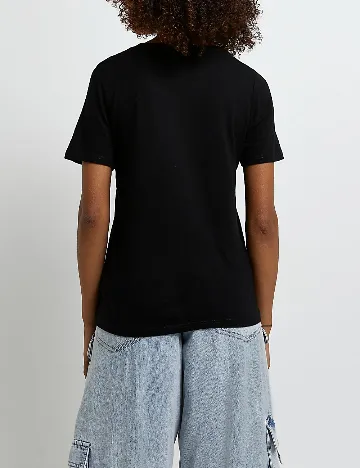 Tricou River Island, negru
