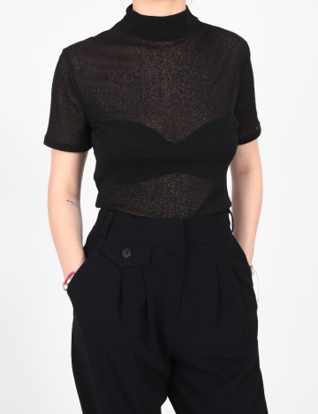 Tricou River Island, negru