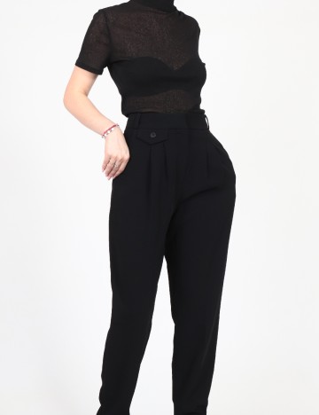 Tricou River Island, negru