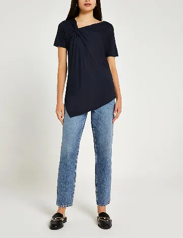 Tricou River Island, bleumarin