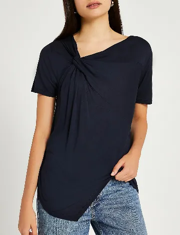 Tricou River Island, bleumarin