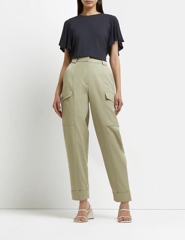 Tricou River Island, gri petrol