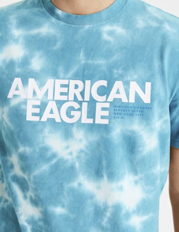 Tricou American Eagle, turcoaz