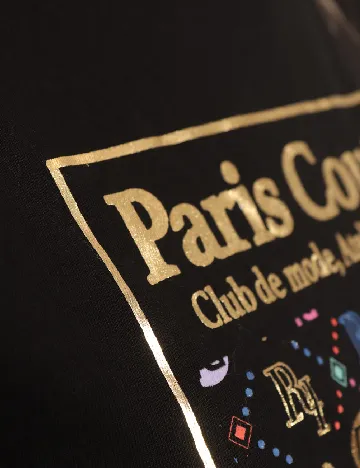 Tricou River Island, negru