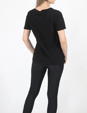 Tricou River Island, negru