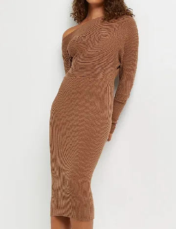 Rochie medie River Island, maro