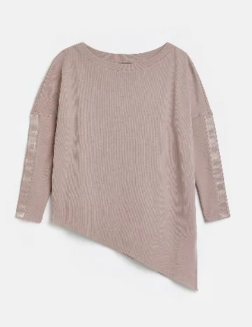 Bluza River Island, roz pudra