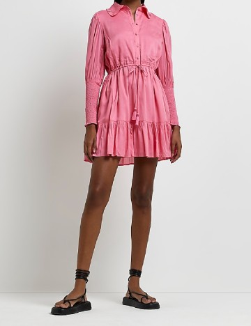 Rochie scurta River Island, roz