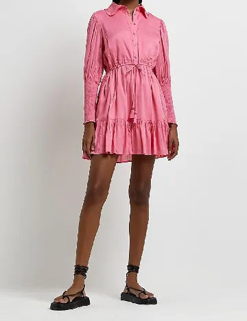 Rochie scurta River Island, roz