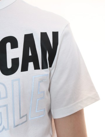 Tricou American Eagle, alb