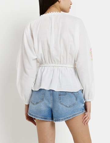 Bluza River Island, alb