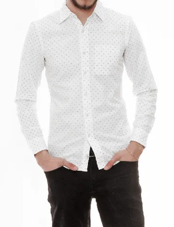 Camasa American Eagle, alb Alb