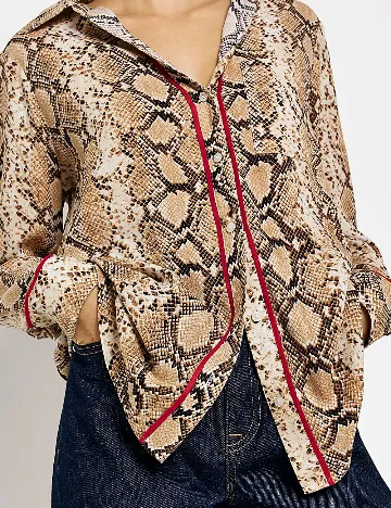 Camasa River Island, imprimeu sarpe