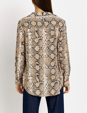 Camasa River Island, imprimeu sarpe