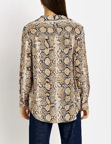 Camasa River Island, imprimeu sarpe