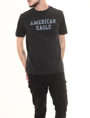 Tricou American Eagle, gri inchis