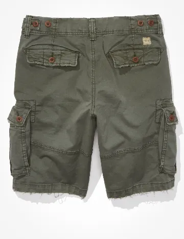 Pantaloni scurti American Eagle, kaki Verde
