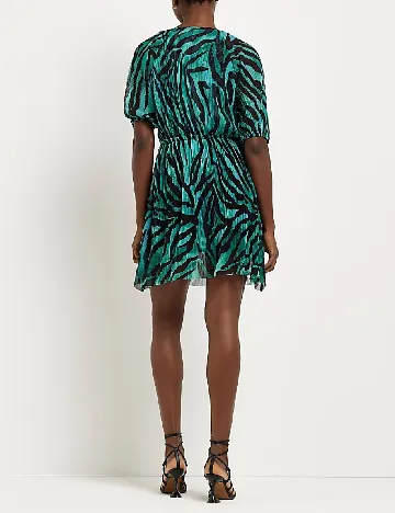 Rochie scurta River Island, verde