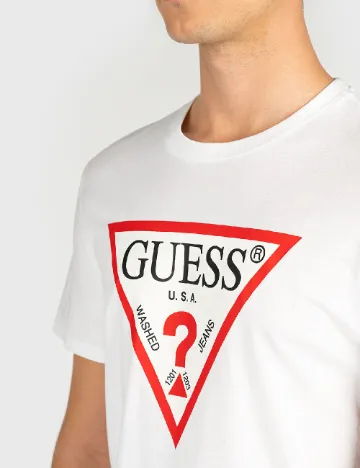 Tricou Guess, alb