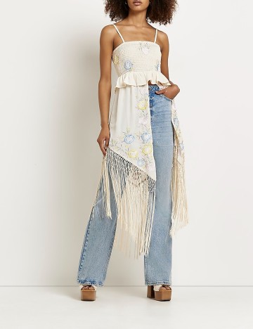 Bluza River Island, crem