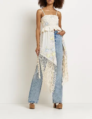 Bluza River Island, crem