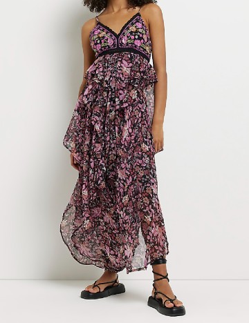 Rochie medie River Island, imprimeu floral