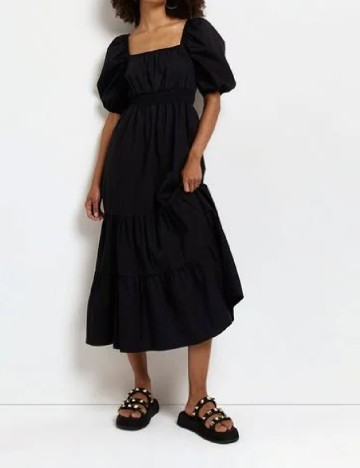 Rochie medie River Island, negru