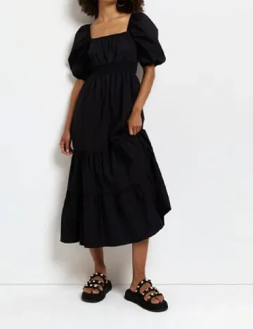 Rochie medie River Island, negru