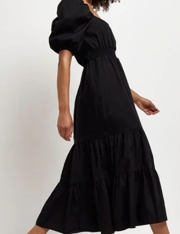 Rochie medie River Island, negru