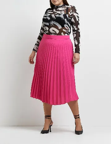 Fusta River Island Plus Size, roz