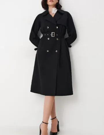 Trench Mohito, negru Negru